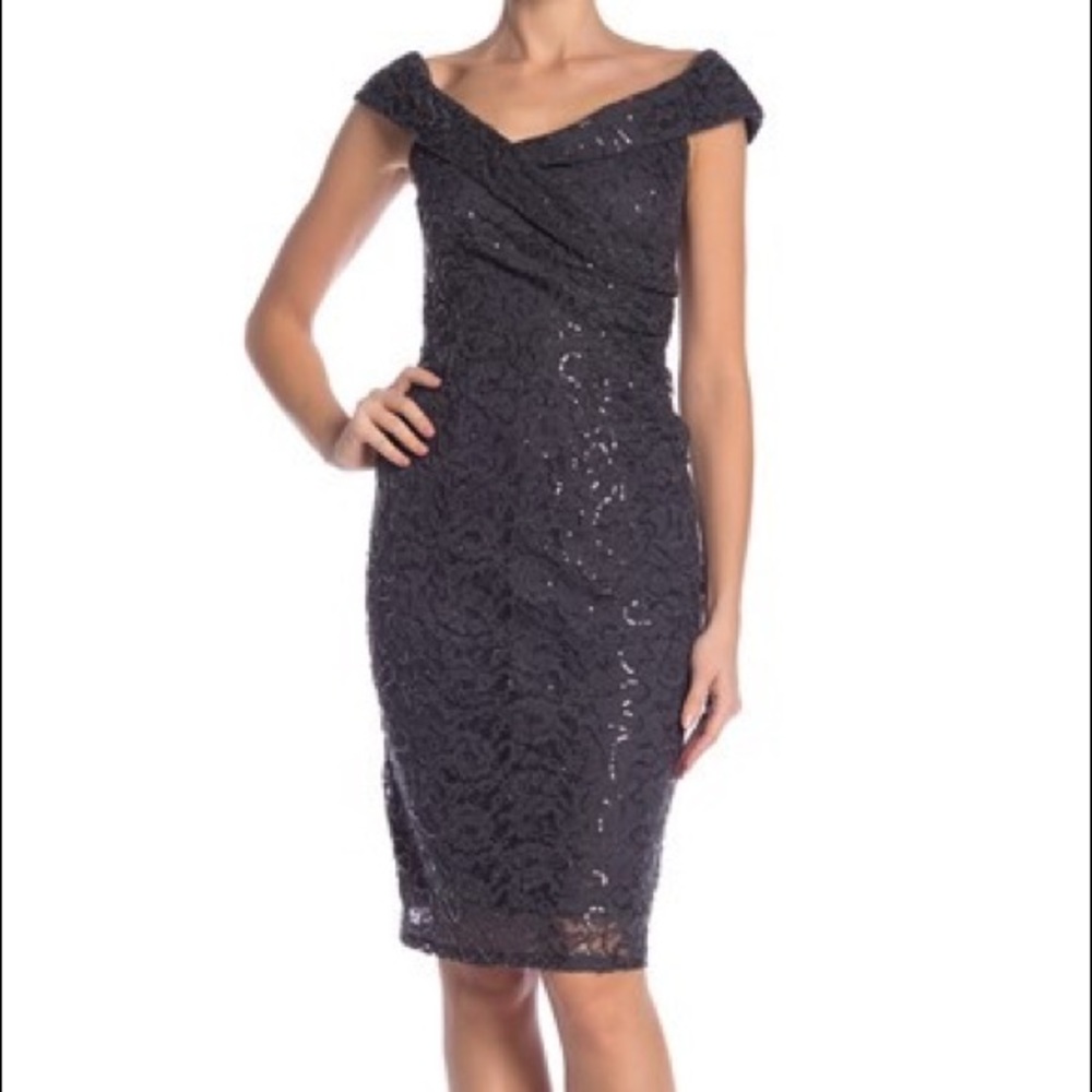 Marina NWT formal Sequin Sheath formal Dress